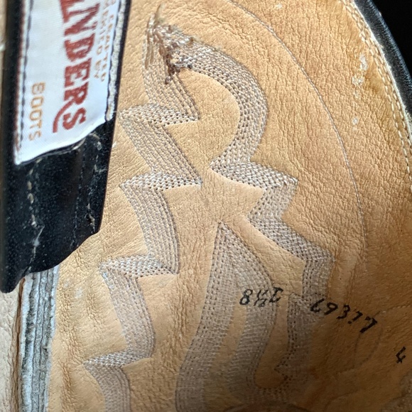 Sanders Cowboy Boots - Snakeskin - Picture 5 of 5